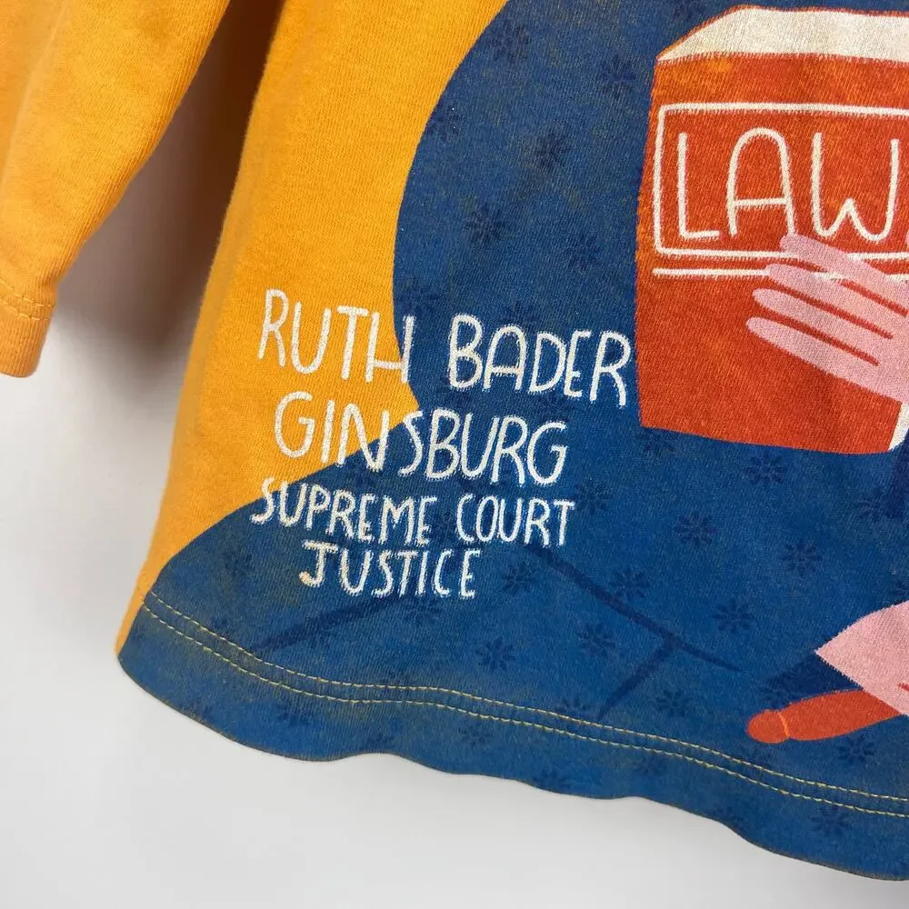 Piccolina Trailblazer Graphic T-Shirt Ruth Bader Ginsburg 2T
